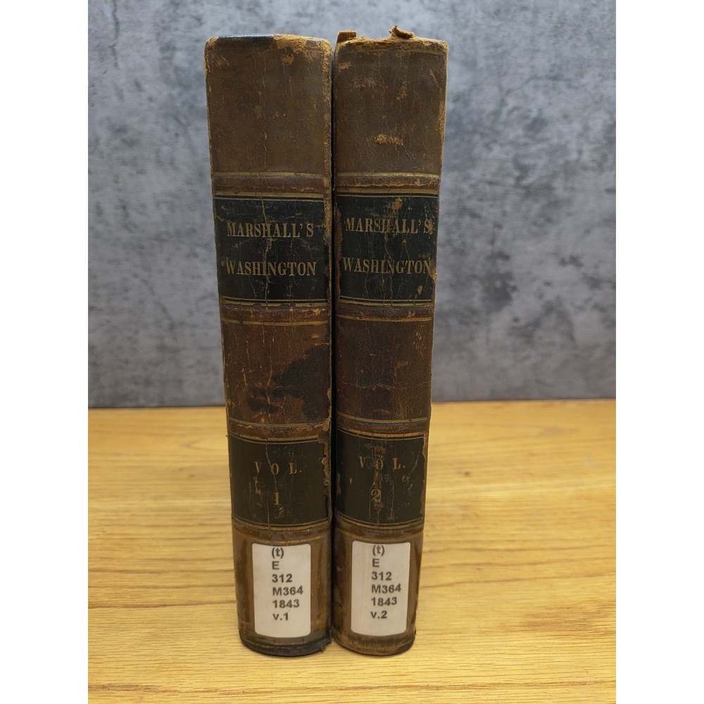 John‎ Marshall / AMERICANA THE LIFE OF GEORGE WASHINGTON 1843